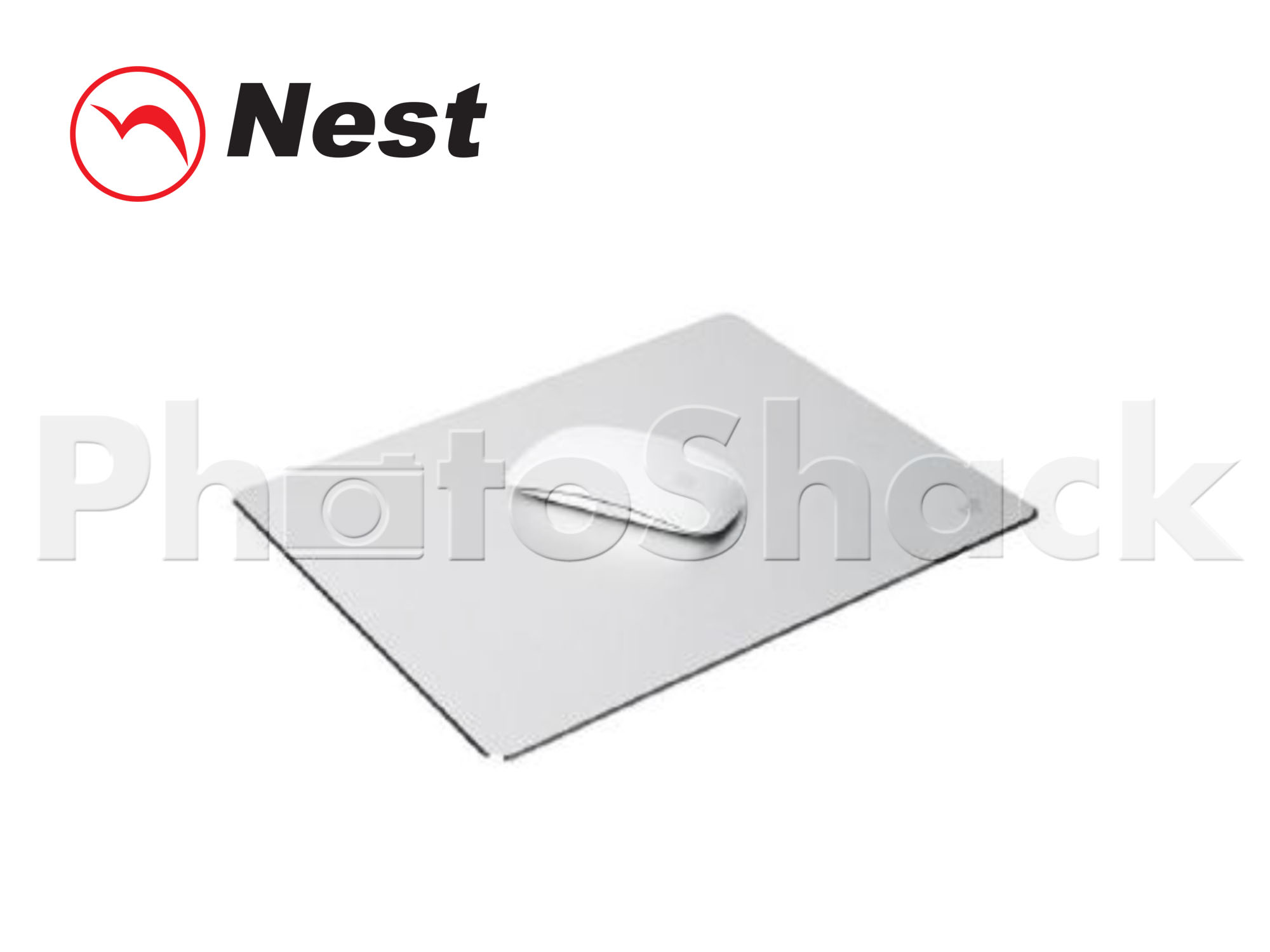 Aluminium Mouse Pad 24cm - SILVER